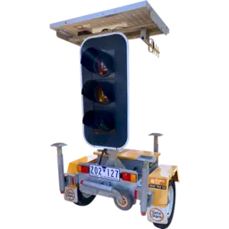 Trailer Mounted Traffic Lights