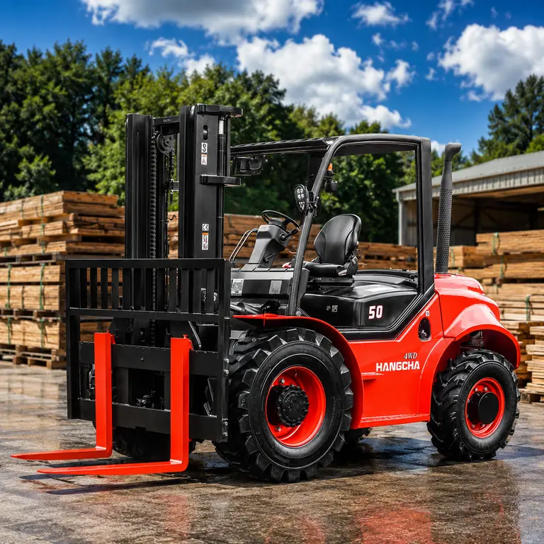 5.0T Rough Terrain Forklift