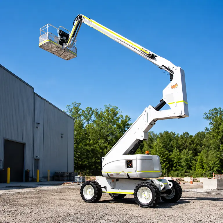 80ft Diesel Knuckle Boom
