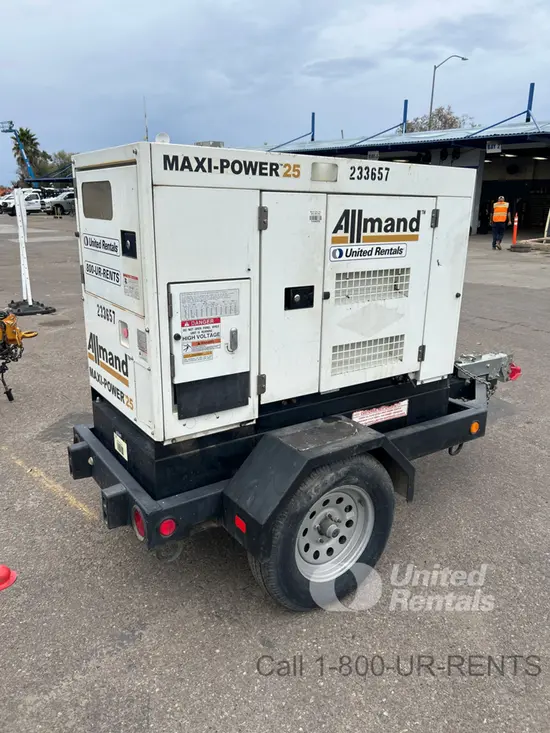 2019 Allmand MP25 Diesel Generator