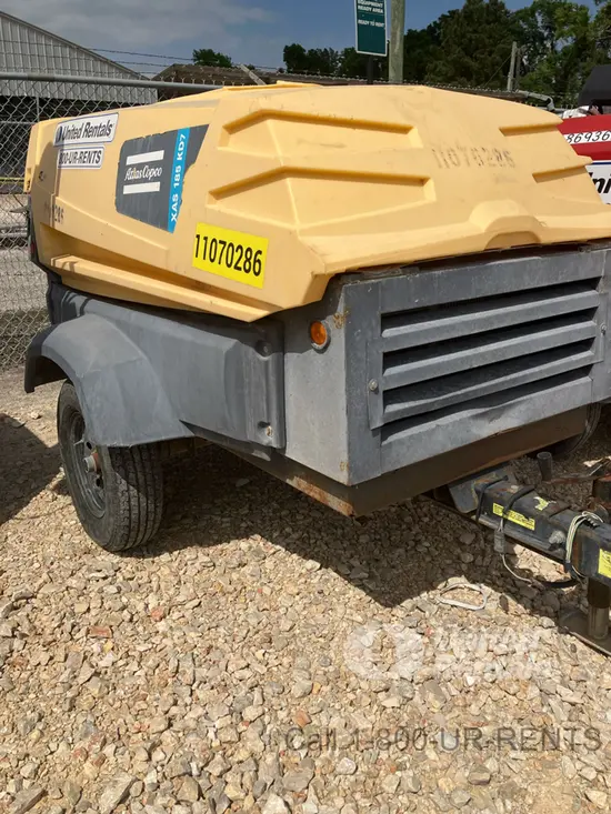 2020 Atlas Copco XAS185KD7 T4F Air Compressor