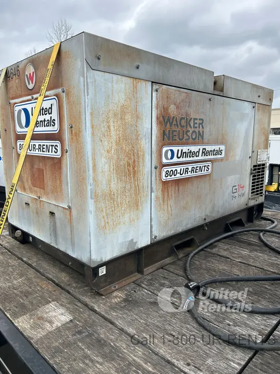 2018 Wacker Neuson G-14 Diesel Generator