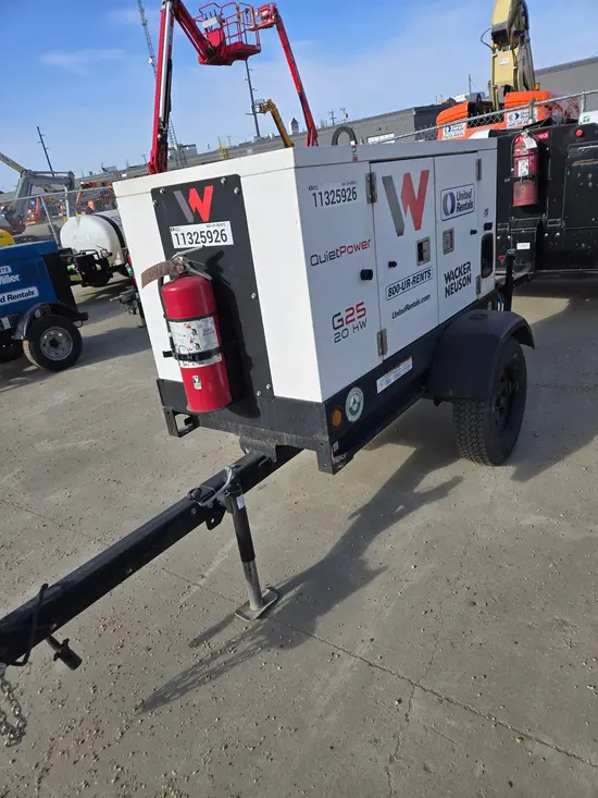 2021 Wacker Neuson G25 T4F Diesel Generator