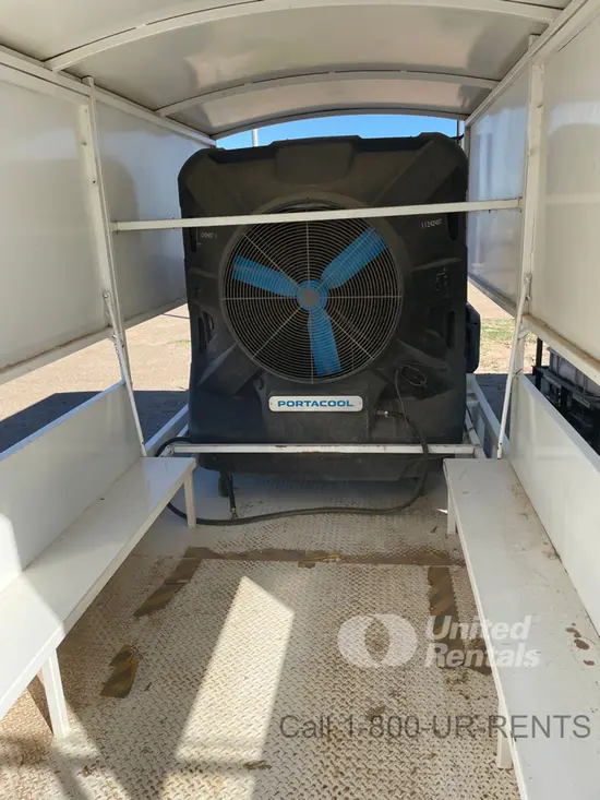 2016 Brock's Trailers 16' COOLING Evaporative Cooling Fan
