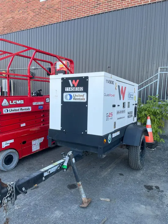 2022 Wacker Neuson G25 T4F Diesel Generator