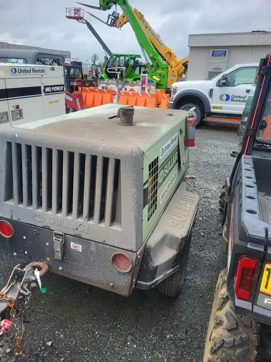 2018 Sullair 185DPQ-KU-T3 Air Compressor