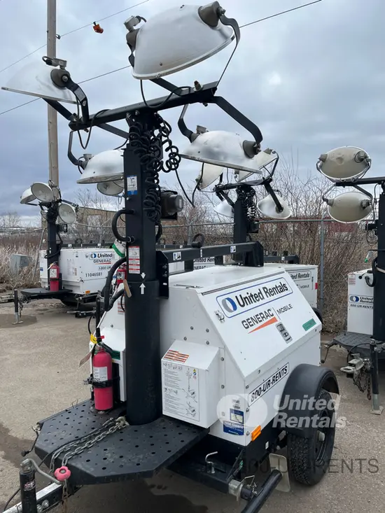 2021 Generac MLT4080KV Portable Light Tower