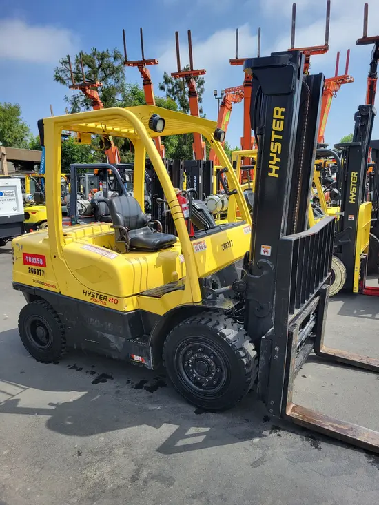 2014 HYSTER H80FT Warehouse Forklift