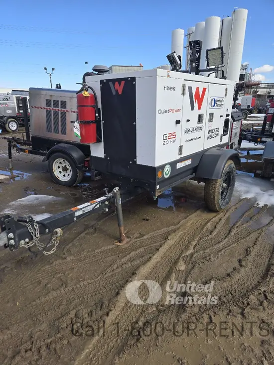2022 Wacker Neuson G25 T4F Diesel Generator