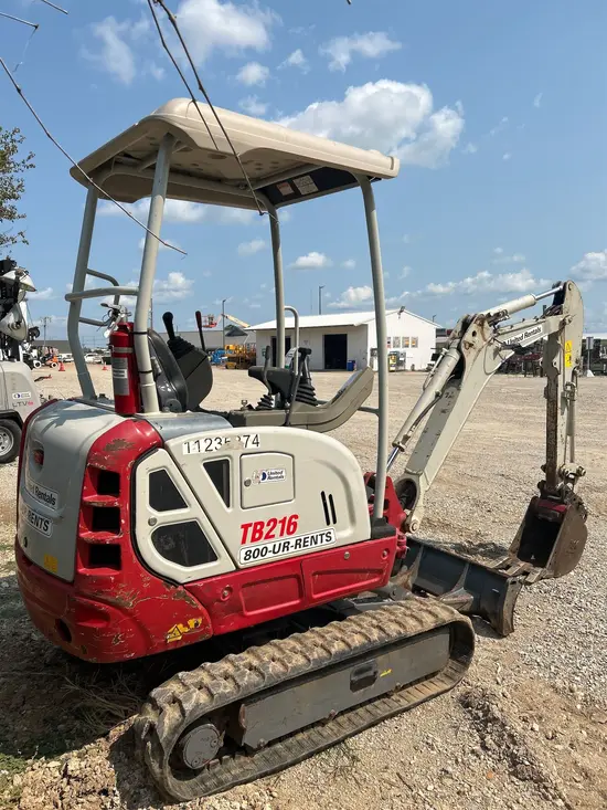 2021 Takeuchi TB216 Mini Excavator