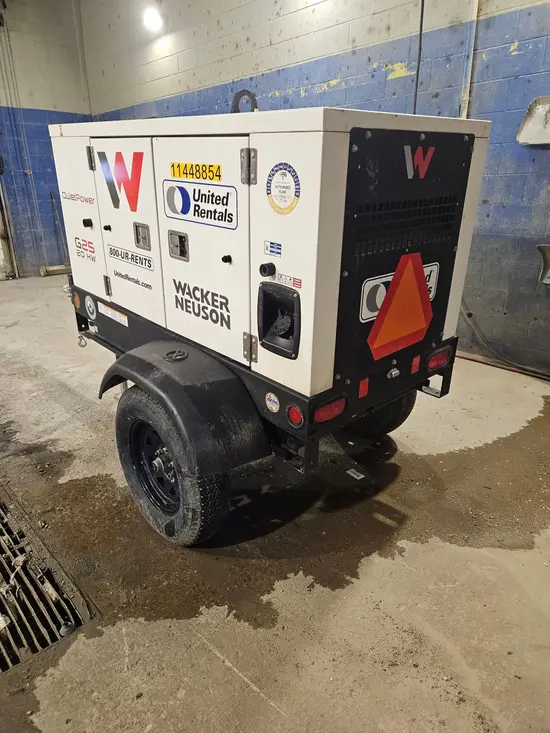 2022 Wacker Neuson G25 T4F Diesel Generator