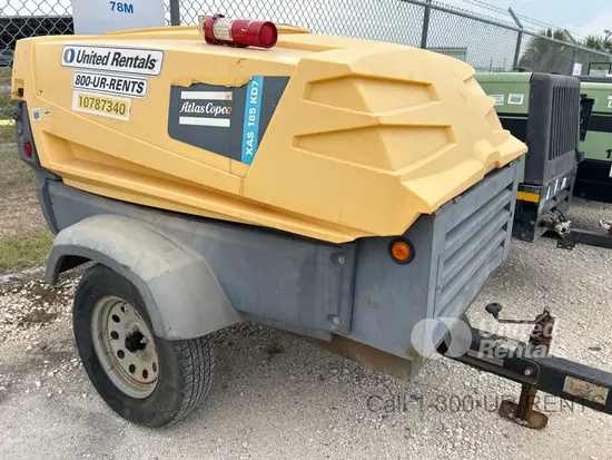 2018 Atlas Copco XAS185KD7 T4F Air Compressor