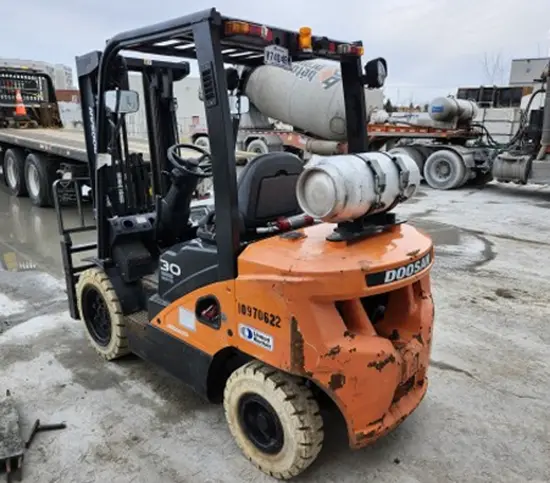 2019 Doosan G30P-7DF Warehouse Forklift
