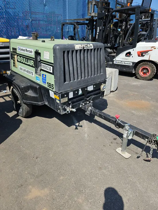 2019 Sullair 185DPQ-KU-T3 Air Compressor