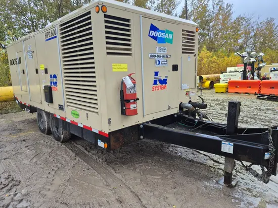 2018 Doosan HP1600WCU-T4F Air Compressor