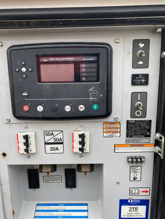 2019 Wacker Neuson G25 T4F Diesel Generator