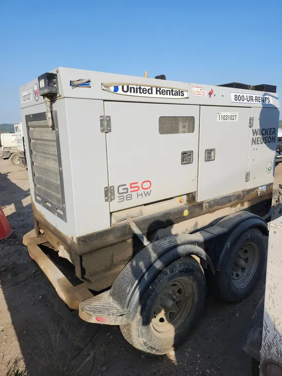 2019 Wacker Neuson G50 T4F Diesel Generator