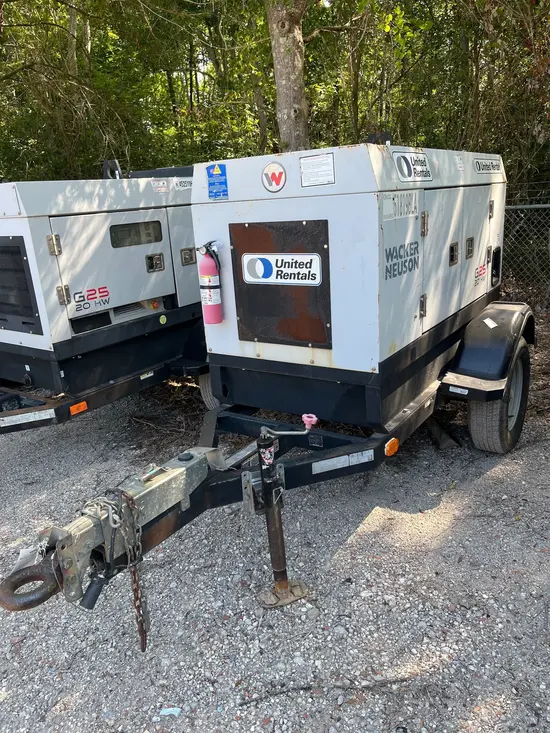 2017 Wacker Neuson G 25 Diesel Generator