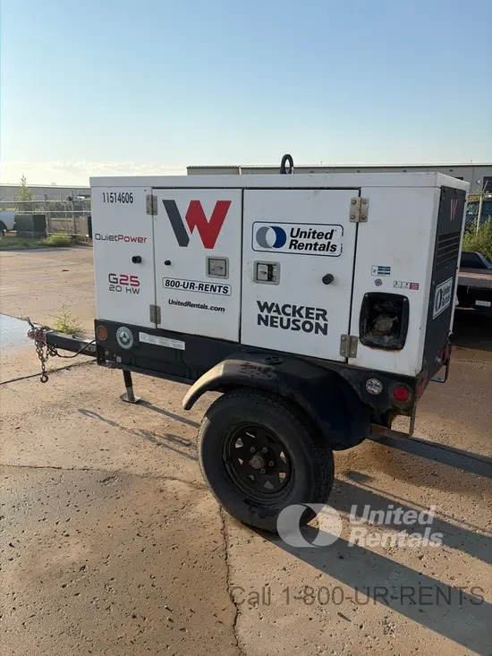 2022 Wacker Neuson G25 T4F Diesel Generator