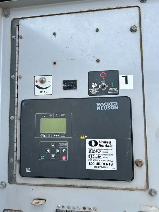 2013 Wacker Neuson G 150 Diesel Generator