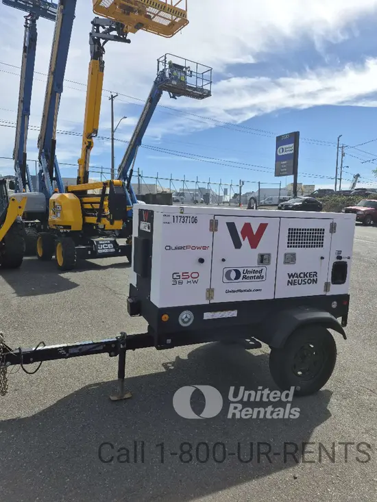 2023 Wacker Neuson G50 T4F Diesel Generator
