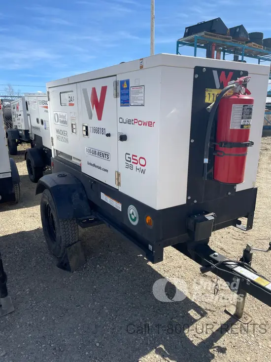 2023 Wacker Neuson G50 T4F Diesel Generator