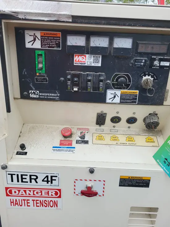 2023 Multiquip DCA10SPX4 Portable Generator