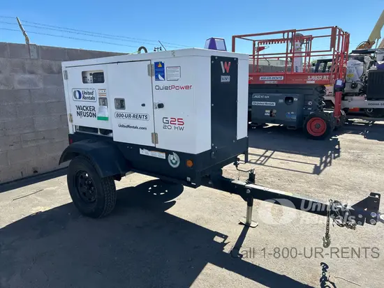 2022 Wacker Neuson G25 T4F Diesel Generator