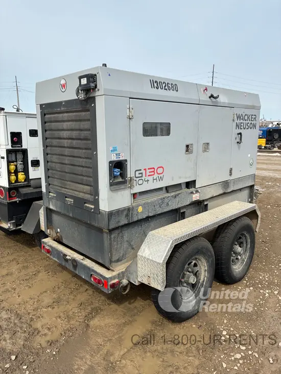 2021 Wacker Neuson G130 T4F Diesel Generator