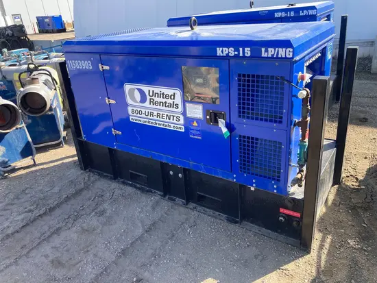 2022 Kustom Power Solutions KPS-15 LP/NG Generator