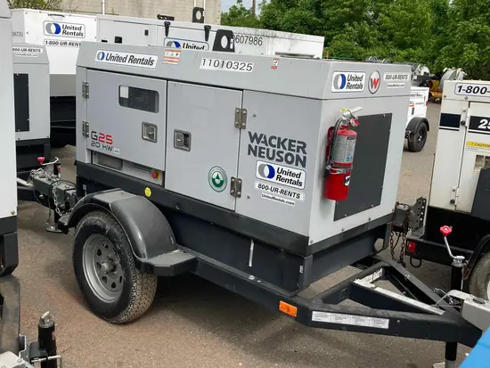 2019 Wacker Neuson G25 T4F Diesel Generator