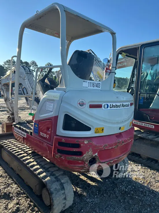 2021 Takeuchi TB235-2R Mini Excavator