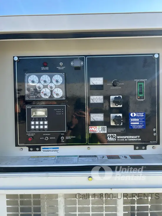 2022 Multiquip DCA70SSIU4F Diesel Generator