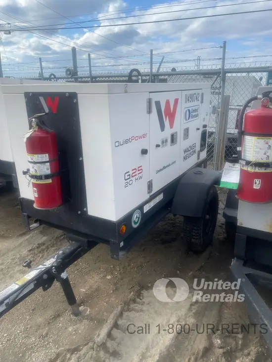 2022 Wacker Neuson G25 T4F Diesel Generator