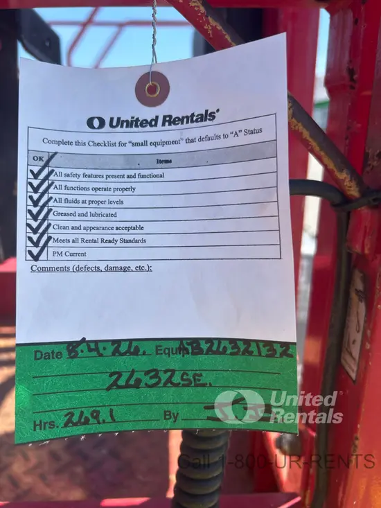 2017 MEC 2632SE Scissor Lift