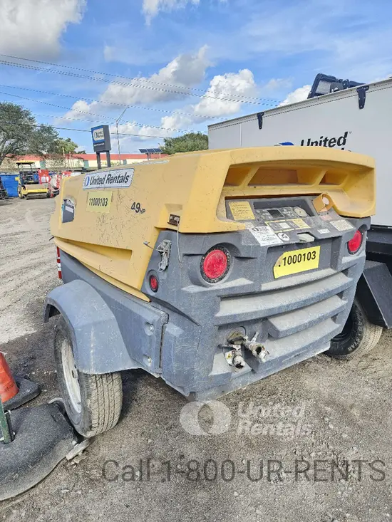 2019 Atlas Copco XAS185KD7 T4F Air Compressor