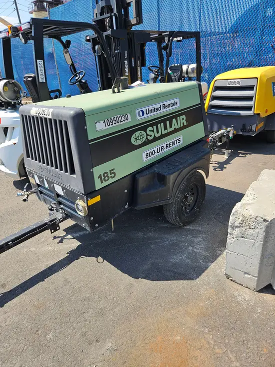 2019 Sullair 185DPQ-KU-T3 Air Compressor
