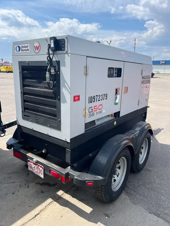 2019 Wacker Neuson G50 T4F Diesel Generator