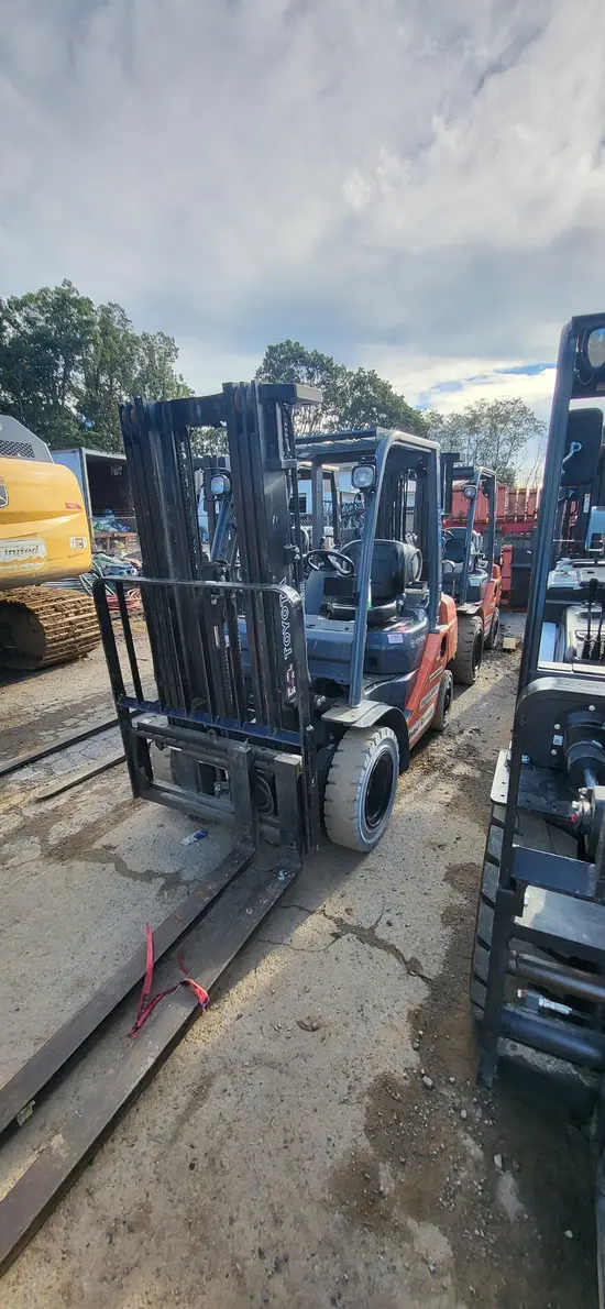 2019 Toyota 8FGU25 Warehouse Forklift