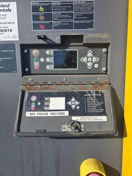 2021 Atlas Copco XATS 400 JD8FT4 Air Compressor