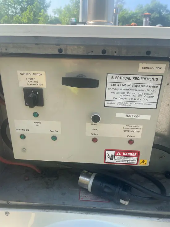 2017 Heat Wagon VG1000 Indirect Fired Heater