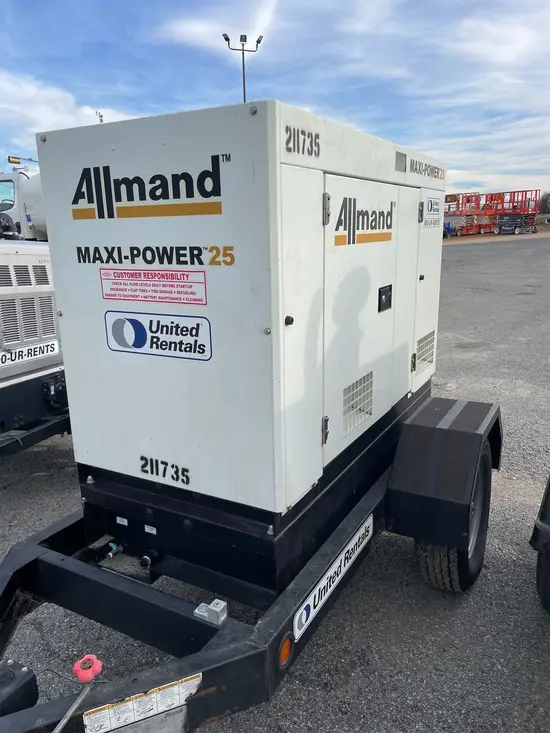 2018 Allmand MP25 Diesel Generator