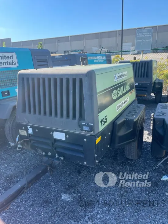 2019 Sullair 185DPQ-KU-T3 Air Compressor