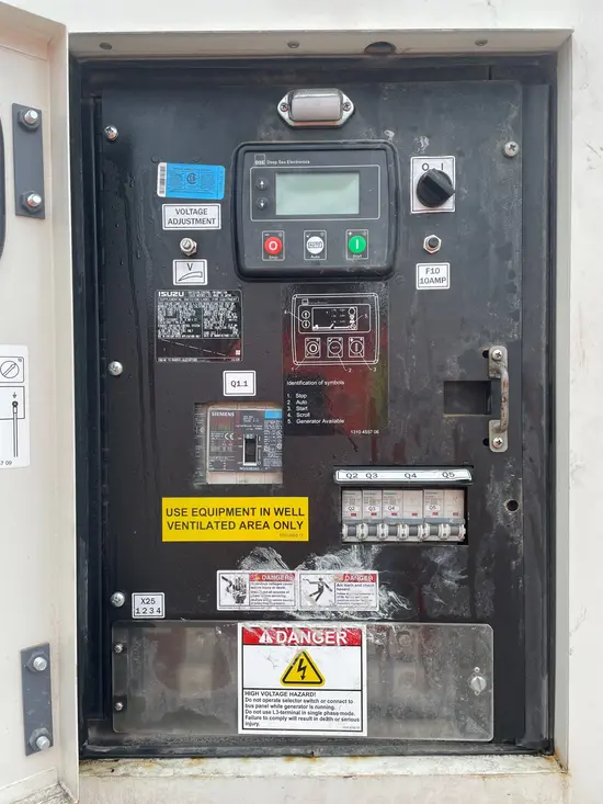 2021 Atlas Copco QAS 25 ID FT4 Diesel Generator