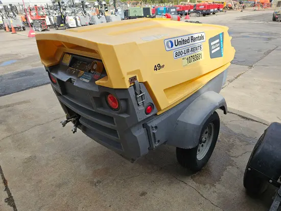 2018 Atlas Copco XAS185KD7 T4F Air Compressor