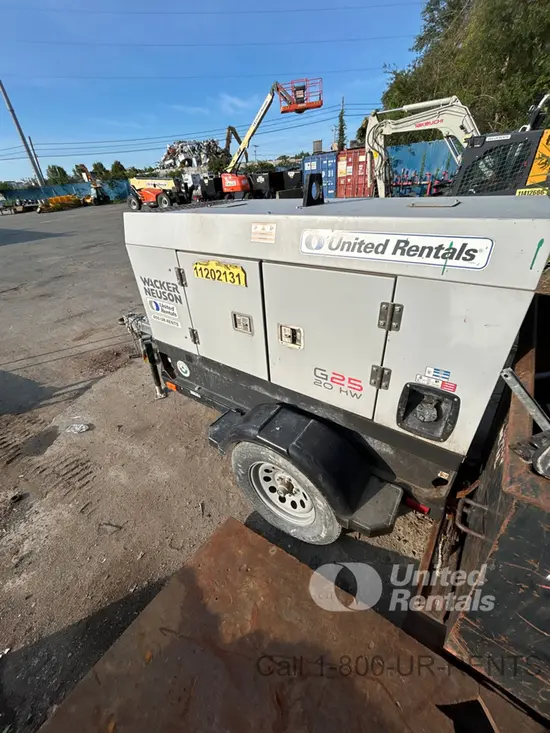 2021 Wacker Neuson G25 T4F Diesel Generator