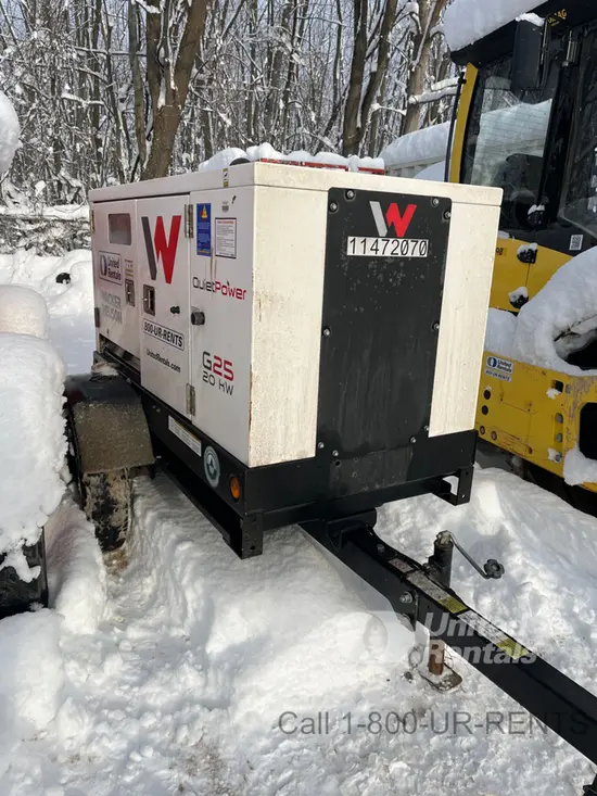 2022 Wacker Neuson G25 T4F Diesel Generator