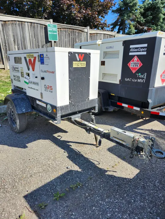 2022 Wacker Neuson G25 T4F Diesel Generator