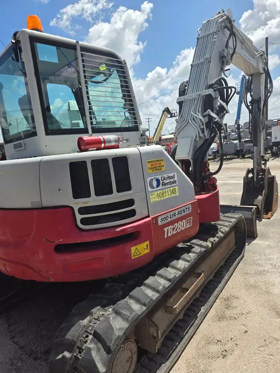 2018 Takeuchi TB280FR Excavator