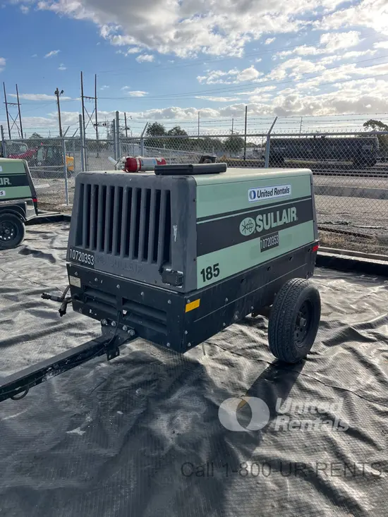 2018 Sullair 185DPQ-KU-T3 Air Compressor